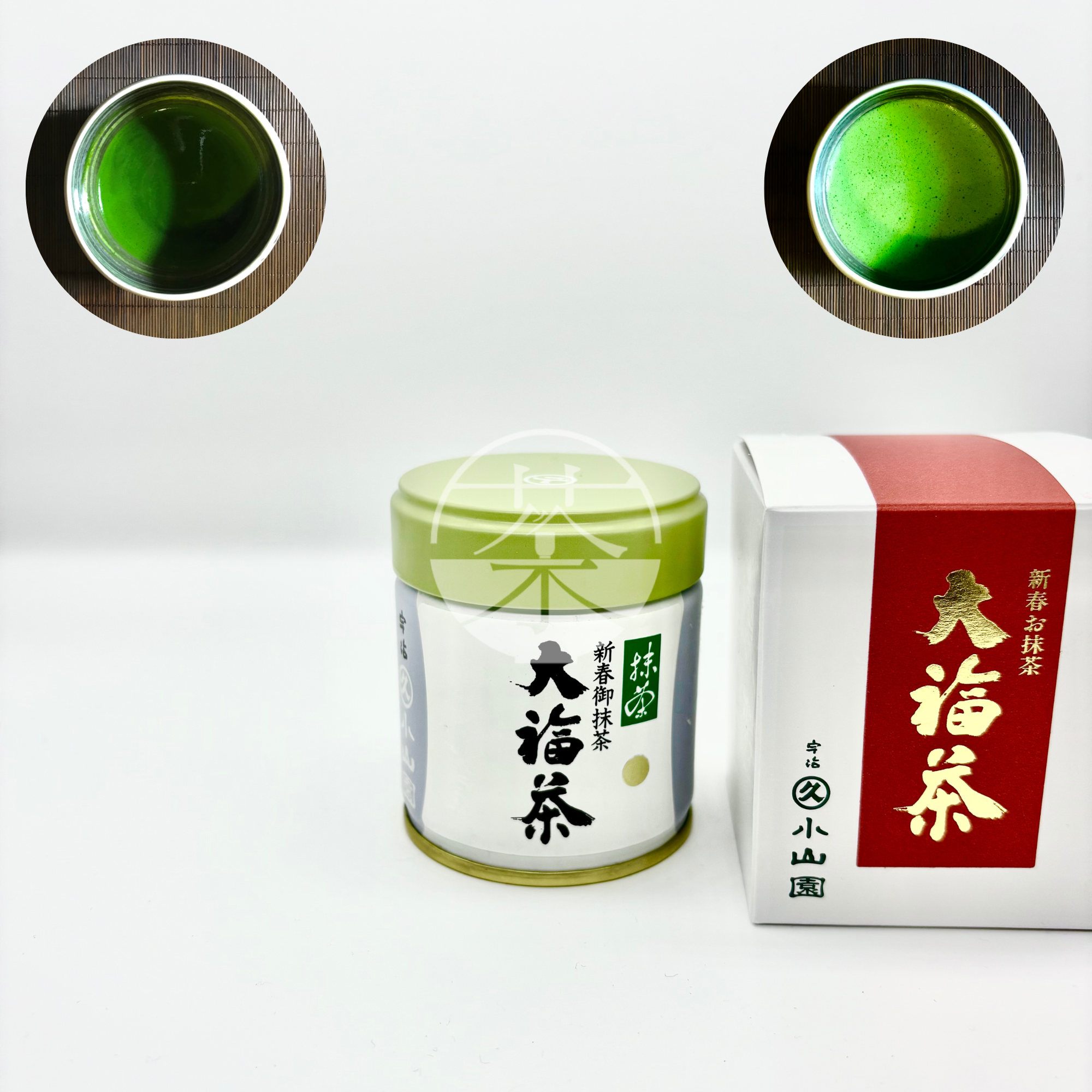New Year Limited Ceremonial Matcha Lvl 8 Obukucha Gold Label 新年限定 丸九小山園大福茶抹茶-金印  | SenchaMatcha: Kyoto Matcha, HK Ceylon Tea